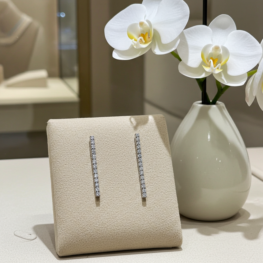 Orecchini Tennis & Cerchio