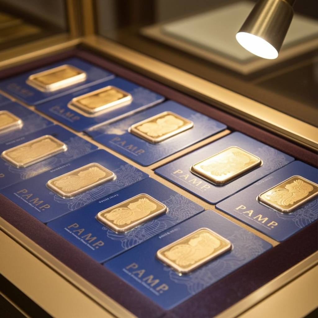 Lingotto d’oro multigrammo 24k 12x1 grammo