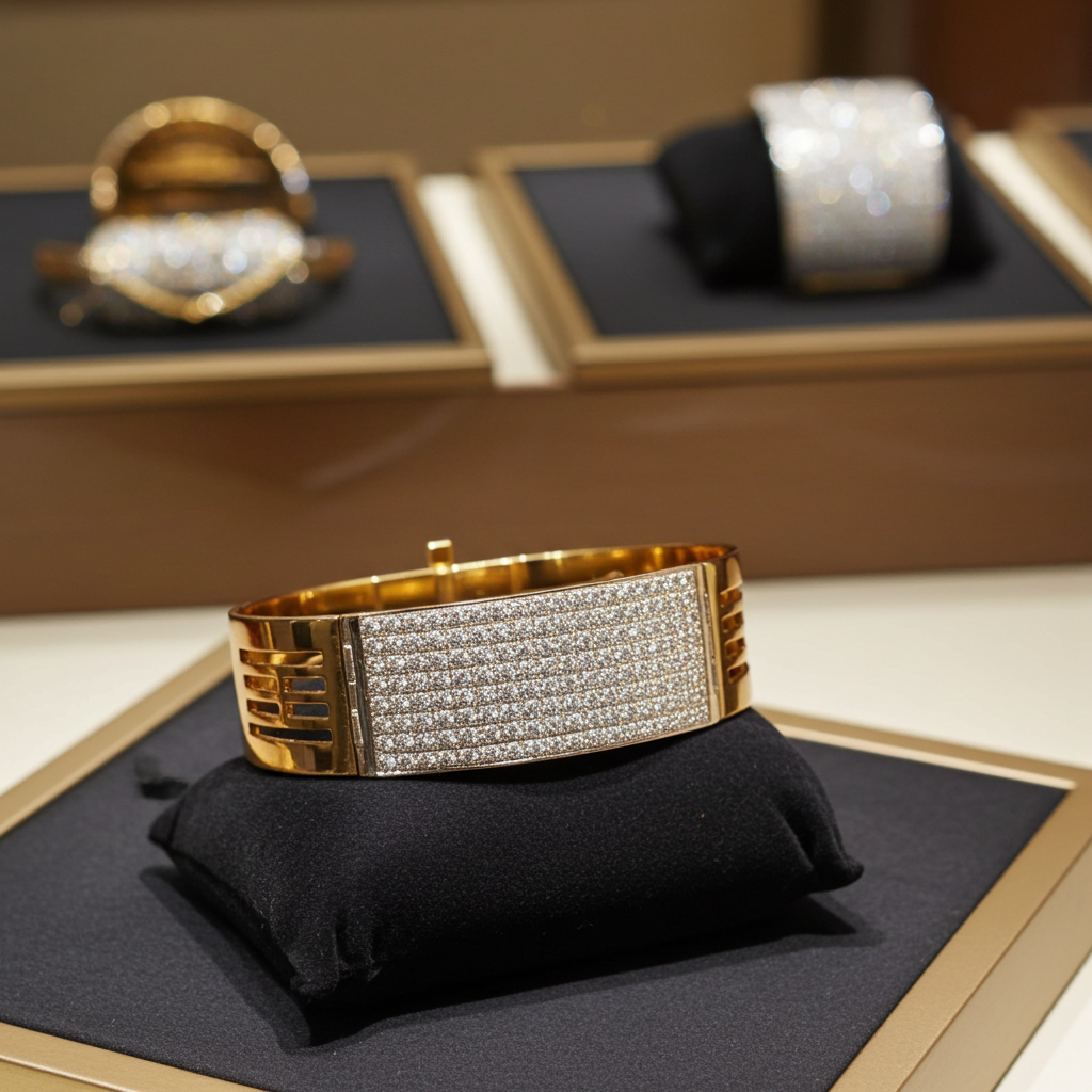 Bracciale - 18 carati Oro giallo - 2.45ct. tw. Diamante (Naturale)