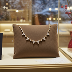 Collana con ciondolo in oro giallo 18k e diamanti naturali 1.25ct