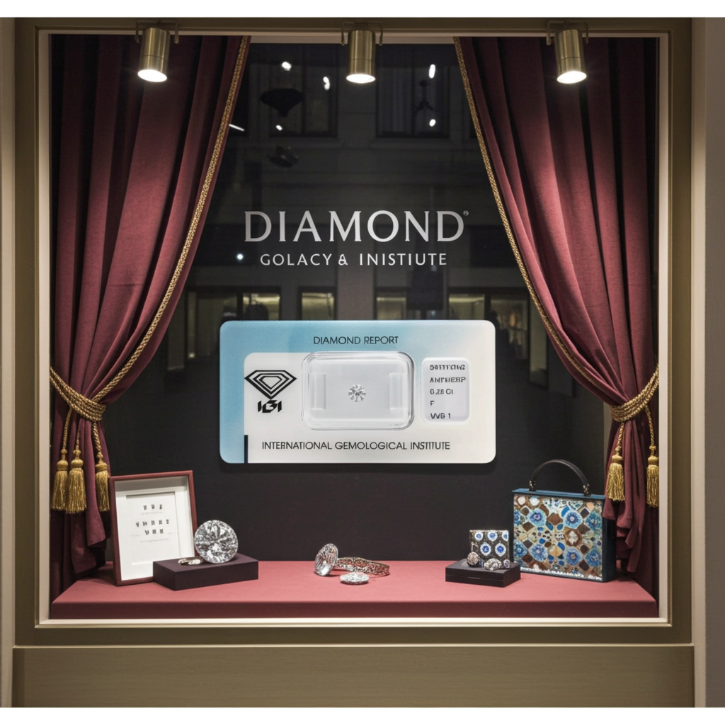 Diamante naturale certificato IGI 0,25 ct F VVS1