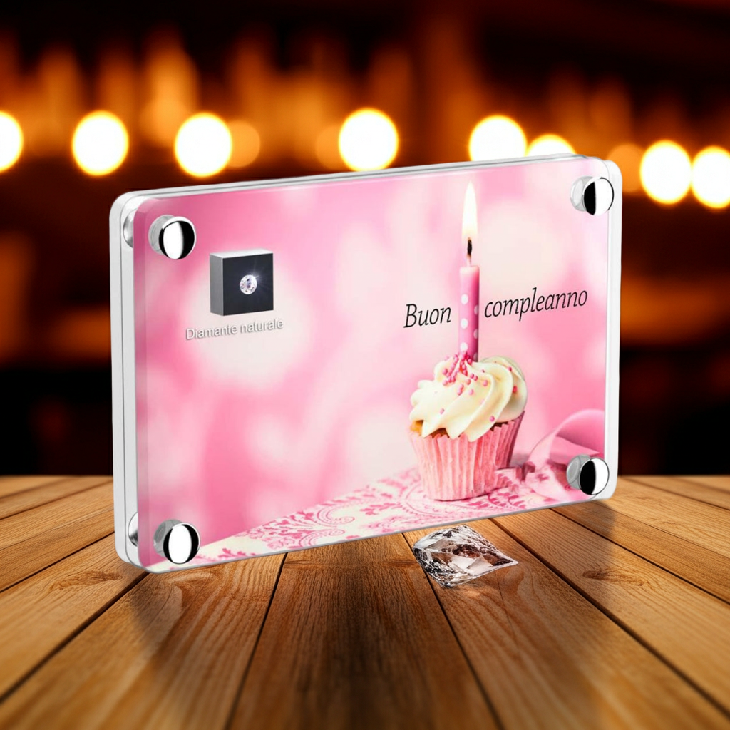 diamante naturale bebé taglio brilliante 0,10 ct Colore D VVS1