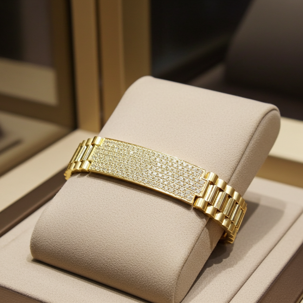 Bracciale - 18 carati Oro giallo - 2.45ct. tw. Diamante (Naturale)