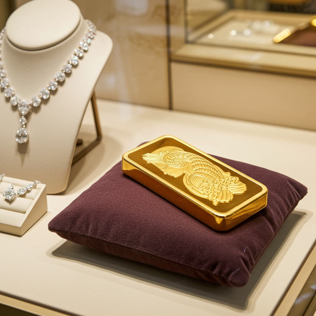 Lingotto oro puro 24k 100 grammi  (PAMP) da investimento