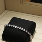 Bracciale - 18 carati Oro bianco - 3.50ct. tw. Diamante (Naturale)