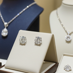 Orecchini - 18 carati Oro bianco - 0.66ct. tw. Diamante (Naturale)