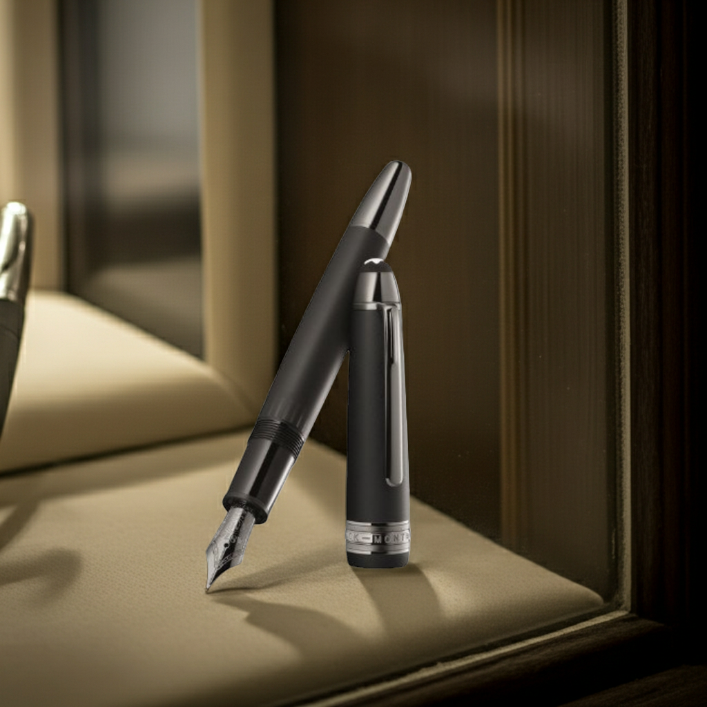 Penna stilografica Montblanc Meisterstück Ultra Black Classique