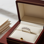 Anello Riviera -0.50 ct Diamanti Naturali