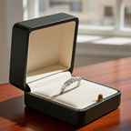 Anello Riviera -0.50 ct Diamanti Naturali