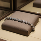 Bracciale - 18 carati Oro bianco - 3.50ct. tw. Diamante (Naturale