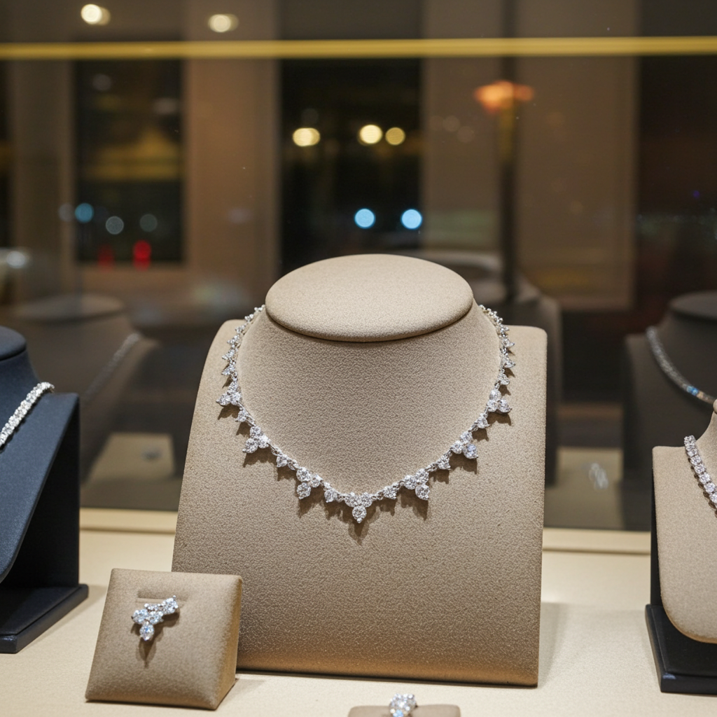 Collana con ciondolo in oro giallo18k e diamanti naturali 2.50ct