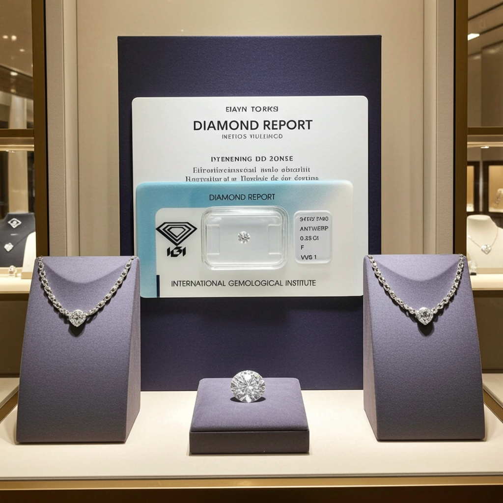 Diamante naturale certificato IGI 0,25 ct F VVS1