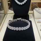 Bracciale - 18 carati Oro bianco - 32 ct. tw. Diamante (Coltivato in laboratorio)