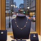 Collana in oro giallo 18k e diamanti naturali  1,40ct