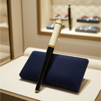 Penna Stilografica Mont Blanc in edizione limitata Greta Garbo con perla