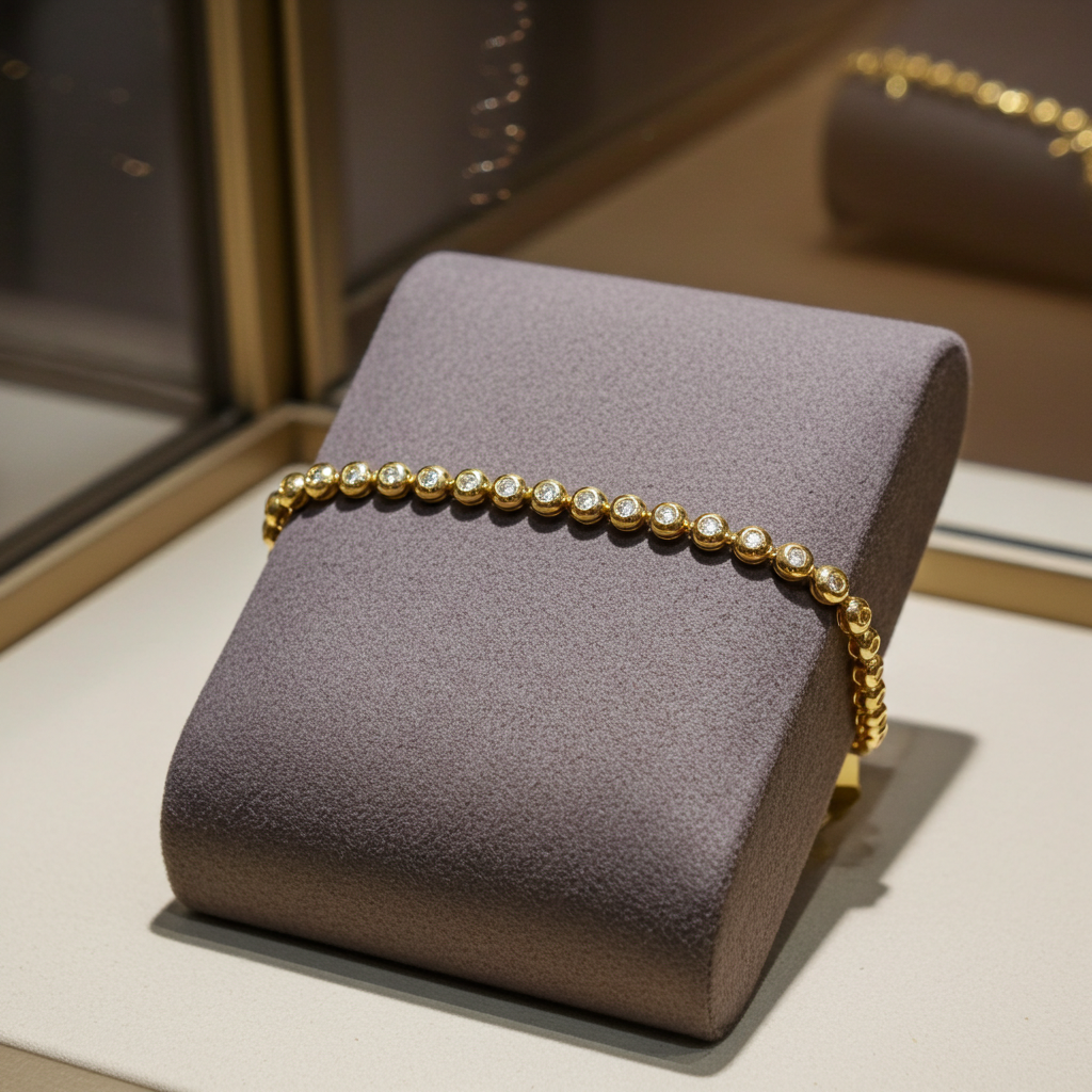 Bracciale - 18 carati Oro giallo - 1.17ct. tw. Diamante (Naturale)