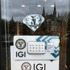 15 pezzi diamanti naturali certificato IGI 1.04ct