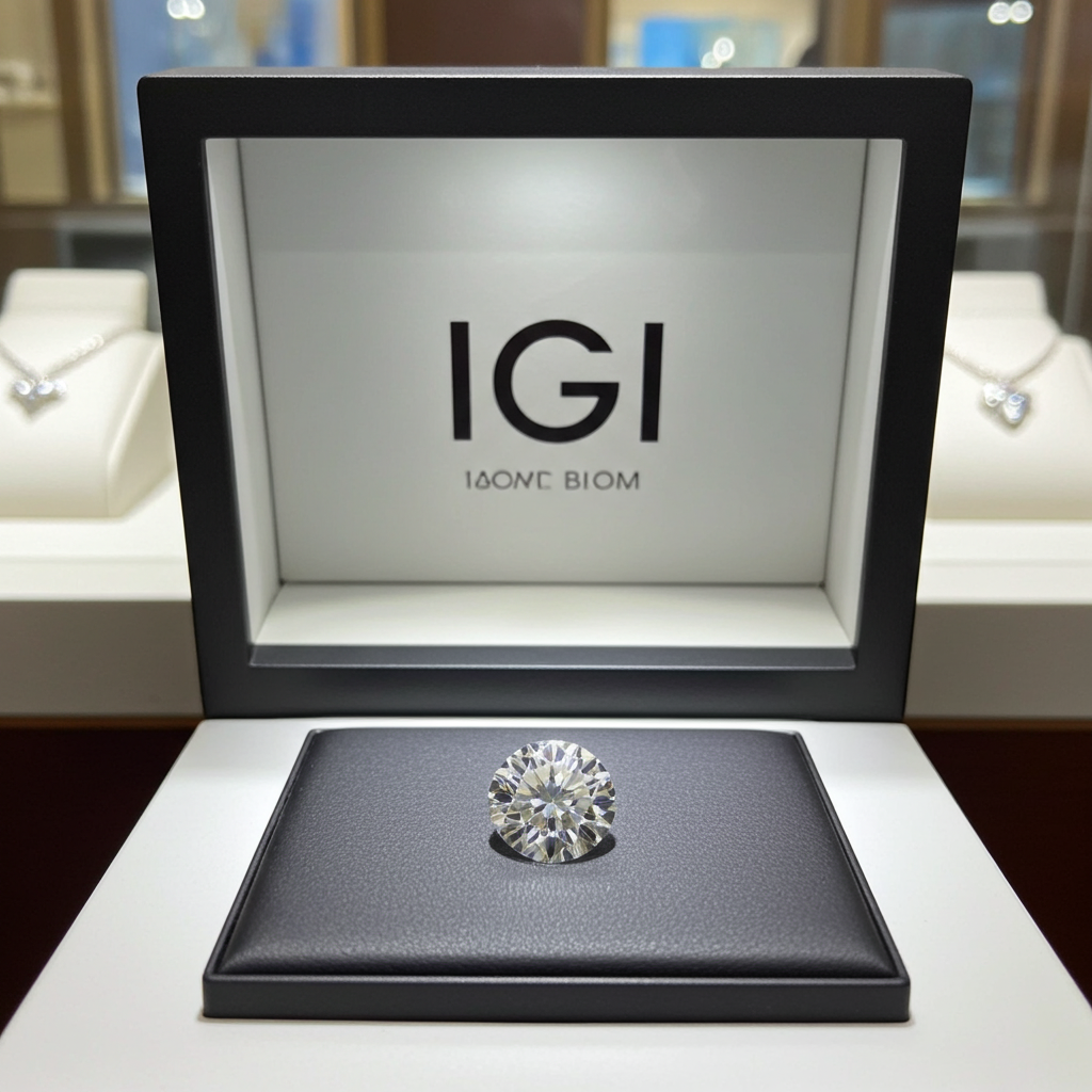 Diamante da investimento certificato igi 0,71 ct D IF