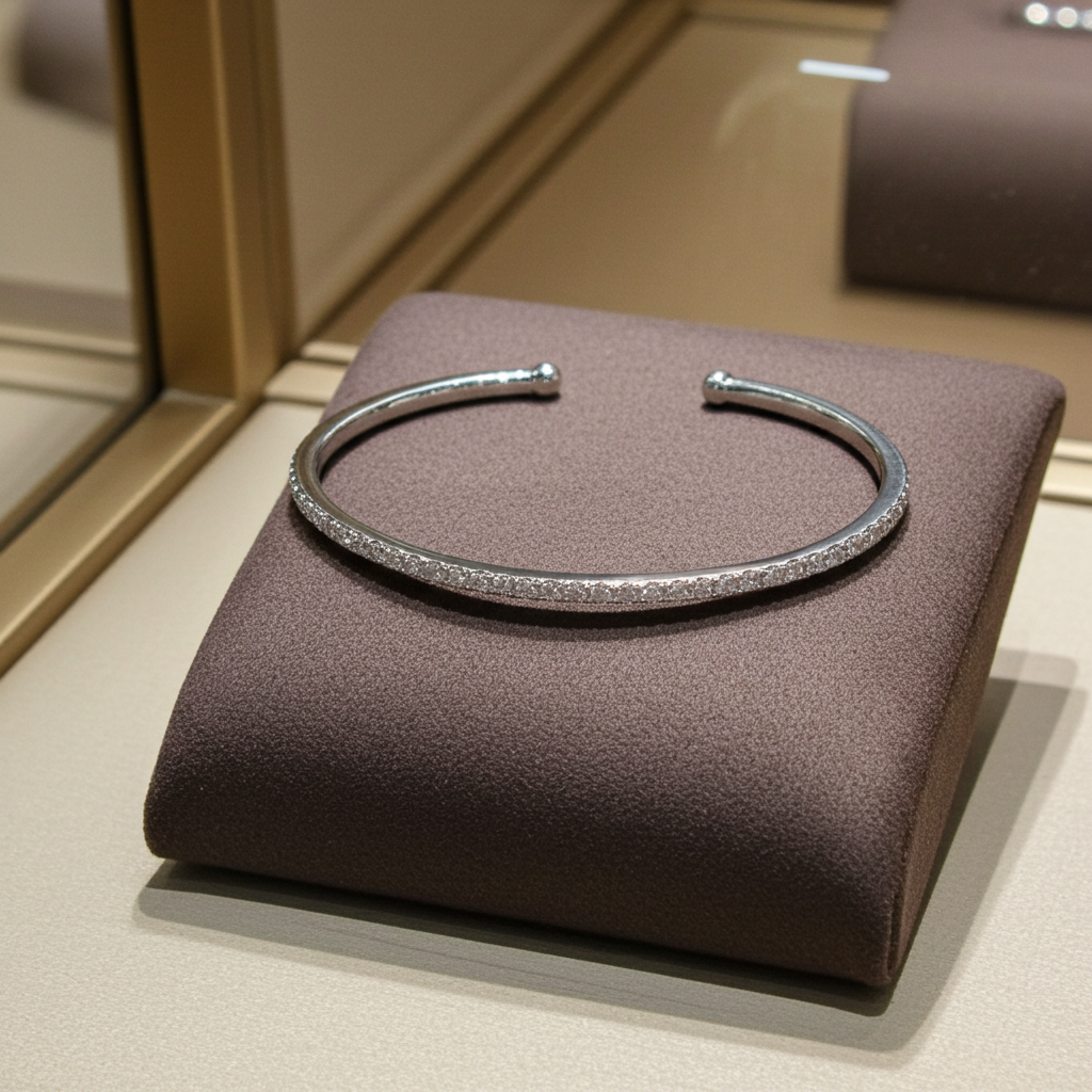 Bracciale in oro e diamanti naturali 1.65 ct