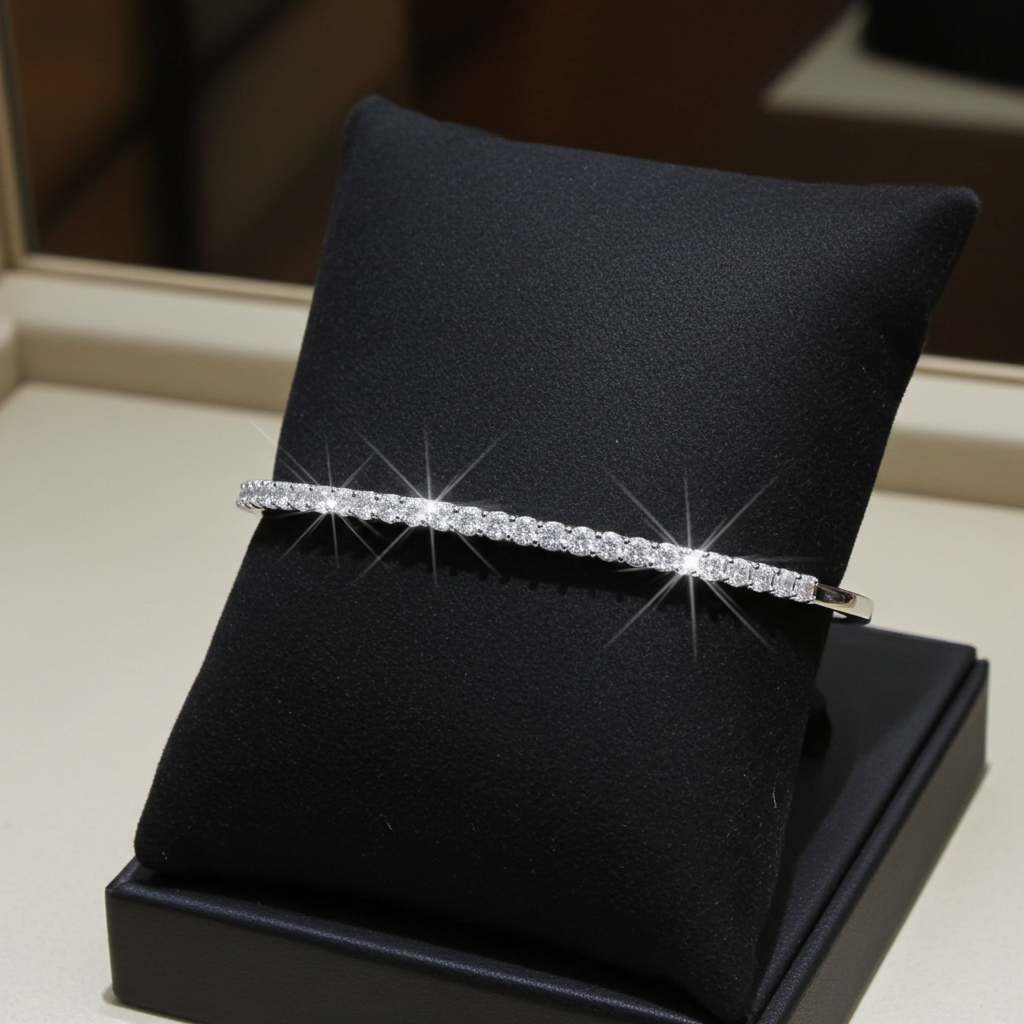 Bracciale - 18 carati Oro bianco - 2.61ct. tw. Diamante (Naturale)