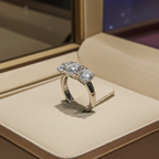 Anello Trilogy -1.35ct Diamanti Naturali