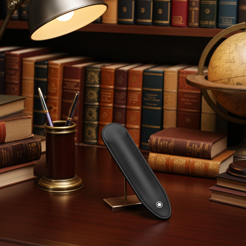 Astuccio Porta Penna 1 posto Meisterstuck - NERO MONTBLANC