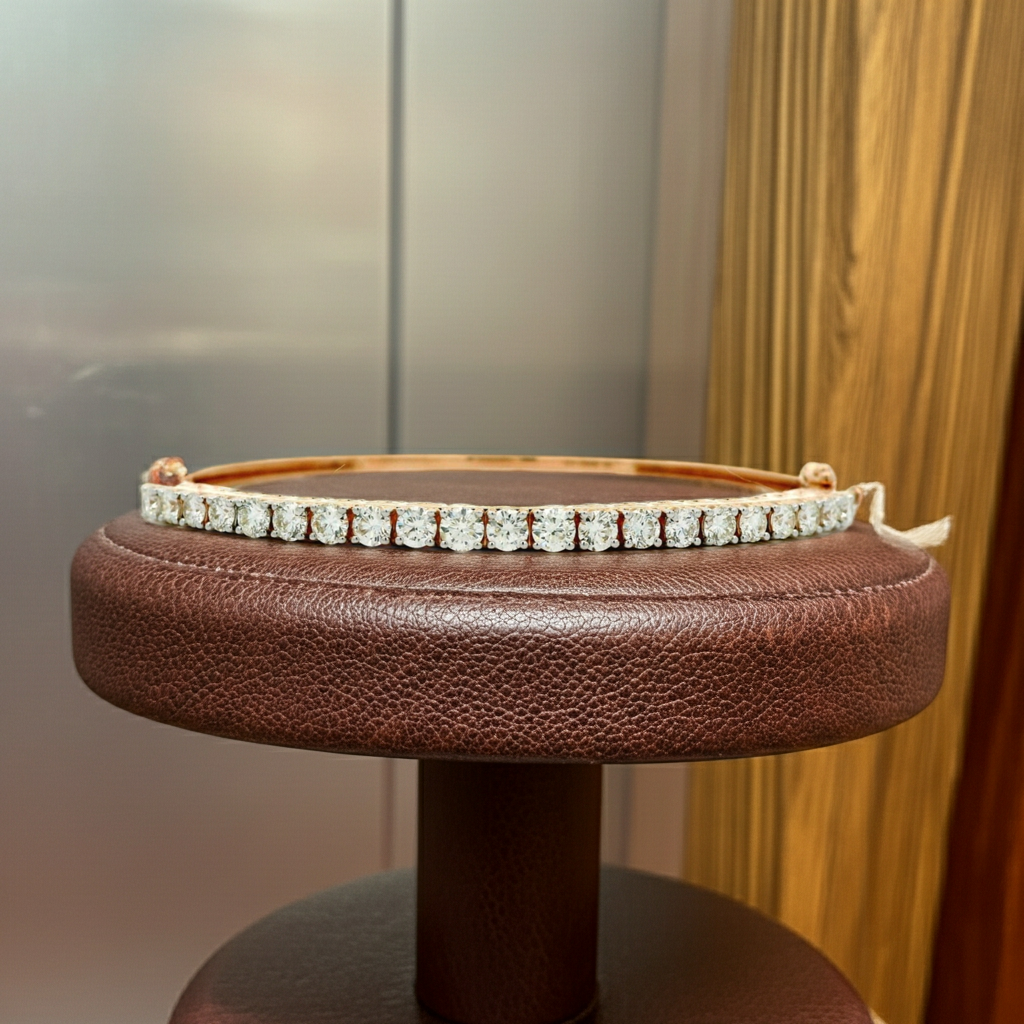 Bracciale - 18 carati Oro giallo- 2.01ct. tw. Diamante (Naturale)