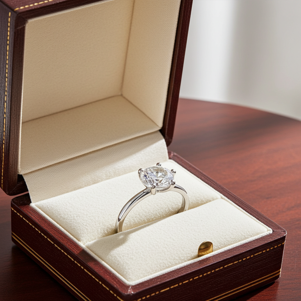 Anello - 18k giallo - 1.34ct. tw. Diamante ( Naturale)- Certificato IGI