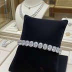 Bracciale - 18 carati Oro bianco - 32 ct. tw. Diamante (Coltivato in laboratorio)