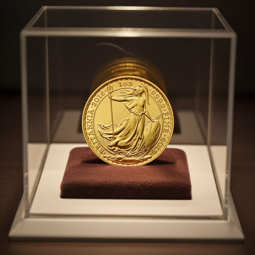 100 pounds sterline oro 24k britannia 1 oz(31,10 g) ELISABETTA II