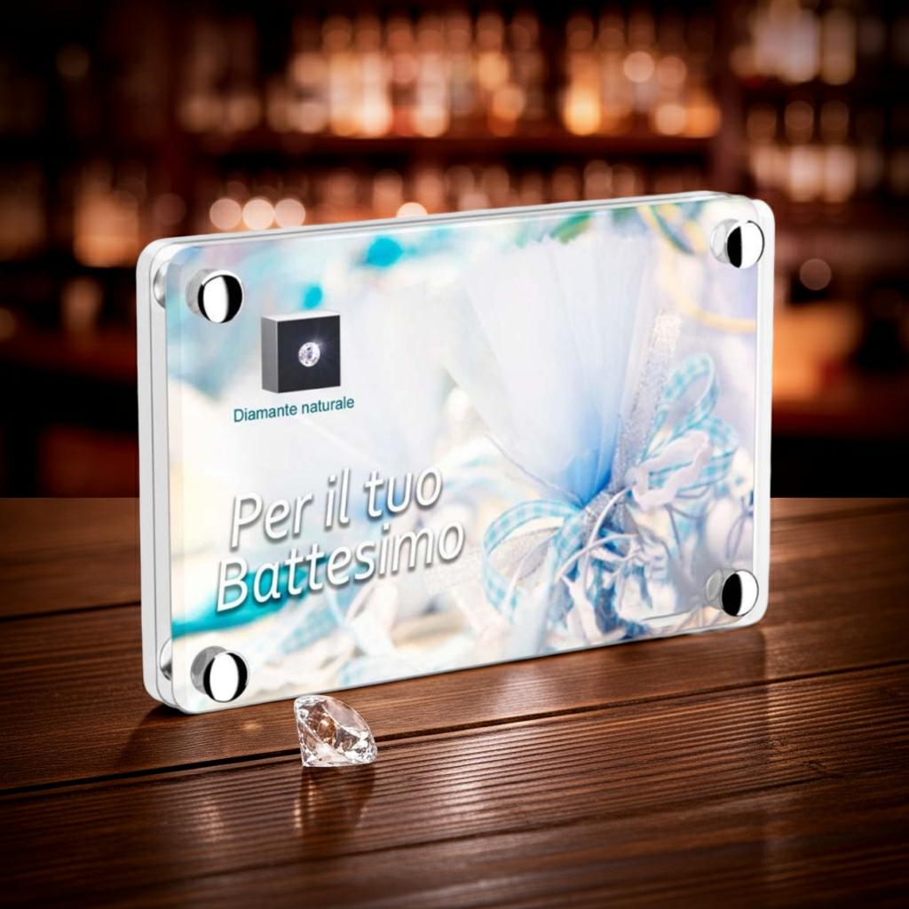 diamante naturale bebé taglio brilliante 0,10 ct Colore D VVS1