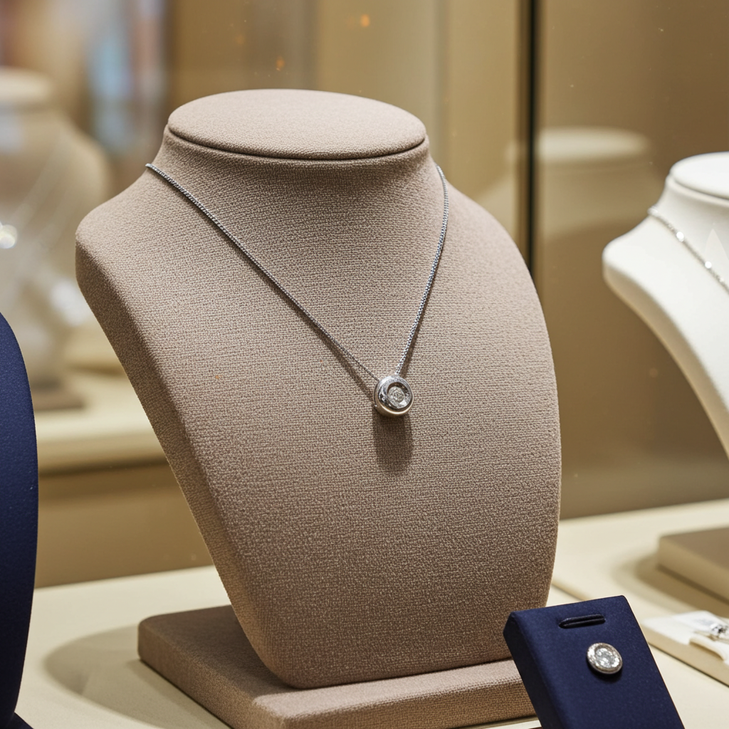 ciondolo punto luce con diamanti naturale 0,25 ct