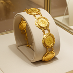 Bracciale Sterline -  in oro giallo 6 sterline oro 22k