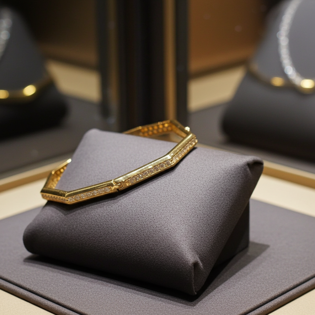 Bracciale - 18 carati Oro giallo - 1.24ct. tw. Diamante (Naturale) - Bracciale a bangles nuziali