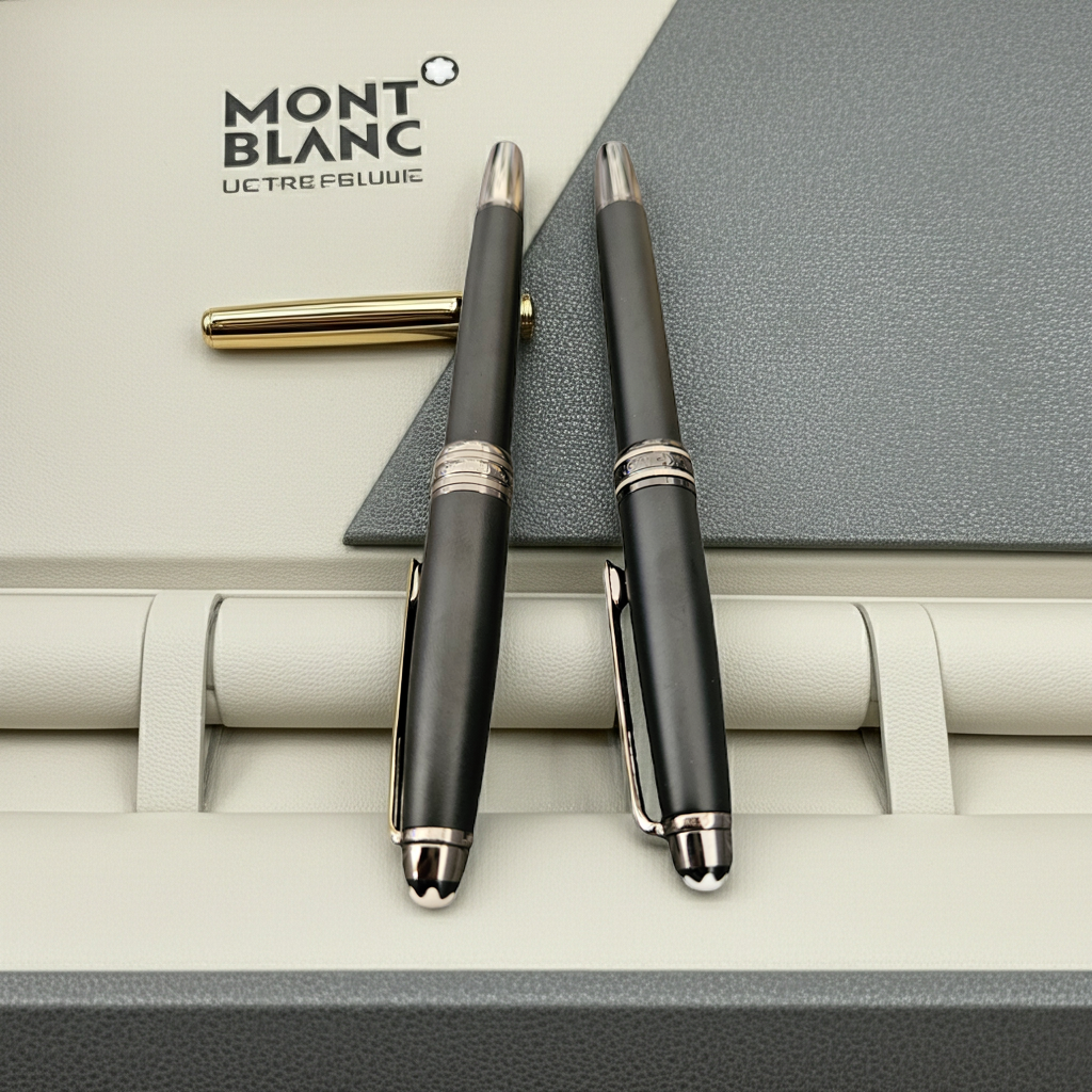 Set Penna , Stilografica e penna a Sfera  Montblanc Meisterstück Glacier Classique