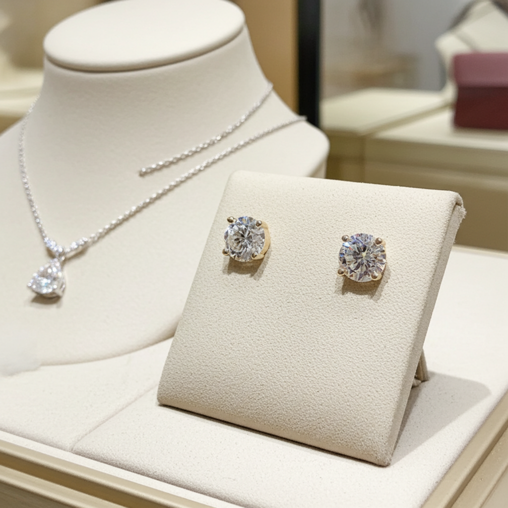 Orecchini - 18 carati Oro giallo - 0.60ct. tw. Diamante (Naturale) -