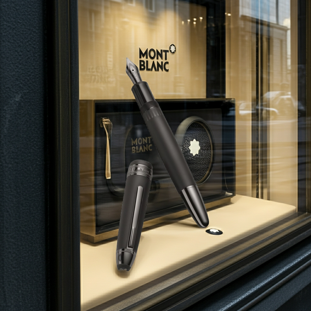 Penna stilografica Montblanc Meisterstück Ultra Black Classique