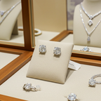 Orecchini - 18 carati Oro bianco - 0.66ct. tw. Diamante (Naturale)