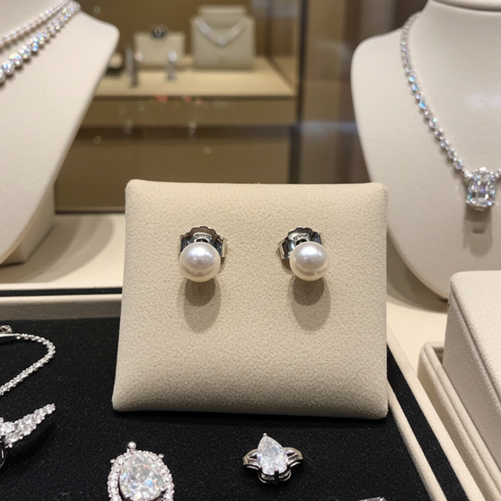 Orecchini - 18 carati Oro giallo Perla - Akoya 12 mm