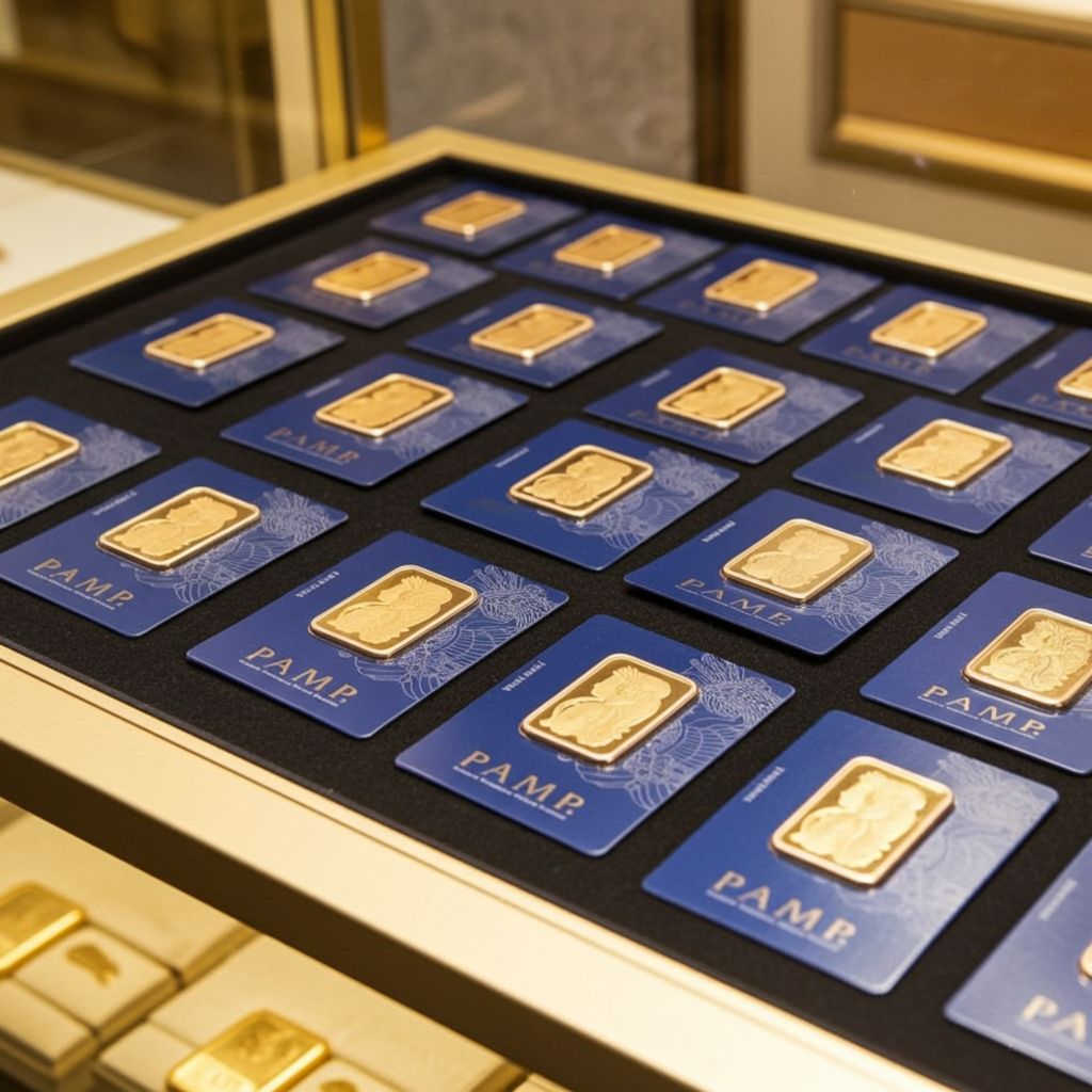 Lingotto d’oro multigrammo 24k 25x1 grammo