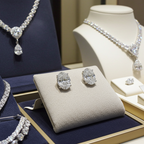 Orecchini punto luce  con 2 diamanti naturali ovale 0,20 ct