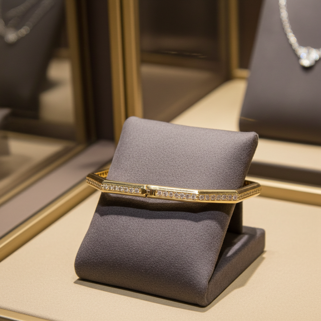 Bracciale - 18 carati Oro giallo - 1.24ct. tw. Diamante (Naturale) - Bracciale a bangles nuziali