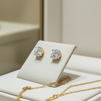 Orecchini - 18 carati Oro giallo - 0.60ct. tw. Diamante (Naturale) -