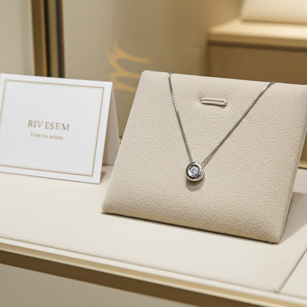 ciondolo punto luce con diamanti naturale 0,25 ct