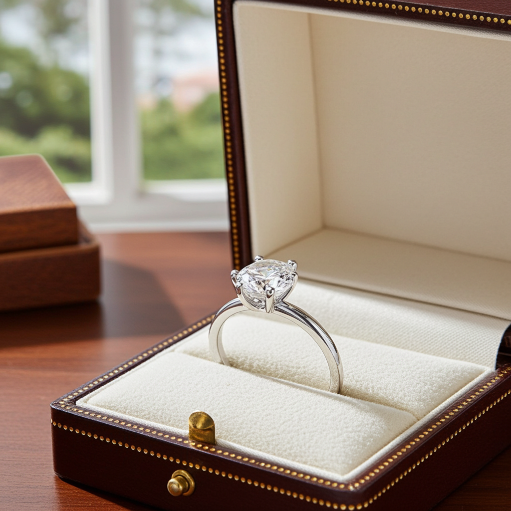 Anello - 18k giallo - 1.34ct. tw. Diamante ( Naturale)- Certificato IGI