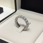 Anello Eternity con 3.00 ct  diamanti Naturali