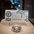 diamanti naturali certificato IGI  0.41ct E IF