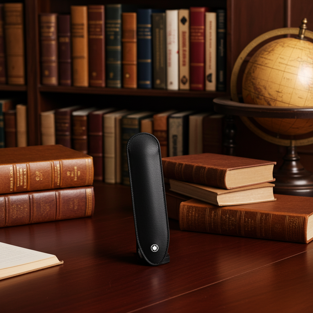 Astuccio Porta Penna 1 posto Meisterstuck - NERO MONTBLANC