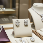 Orecchini punto luce con 2 diamanti naturali taglio ovale 0,30ct