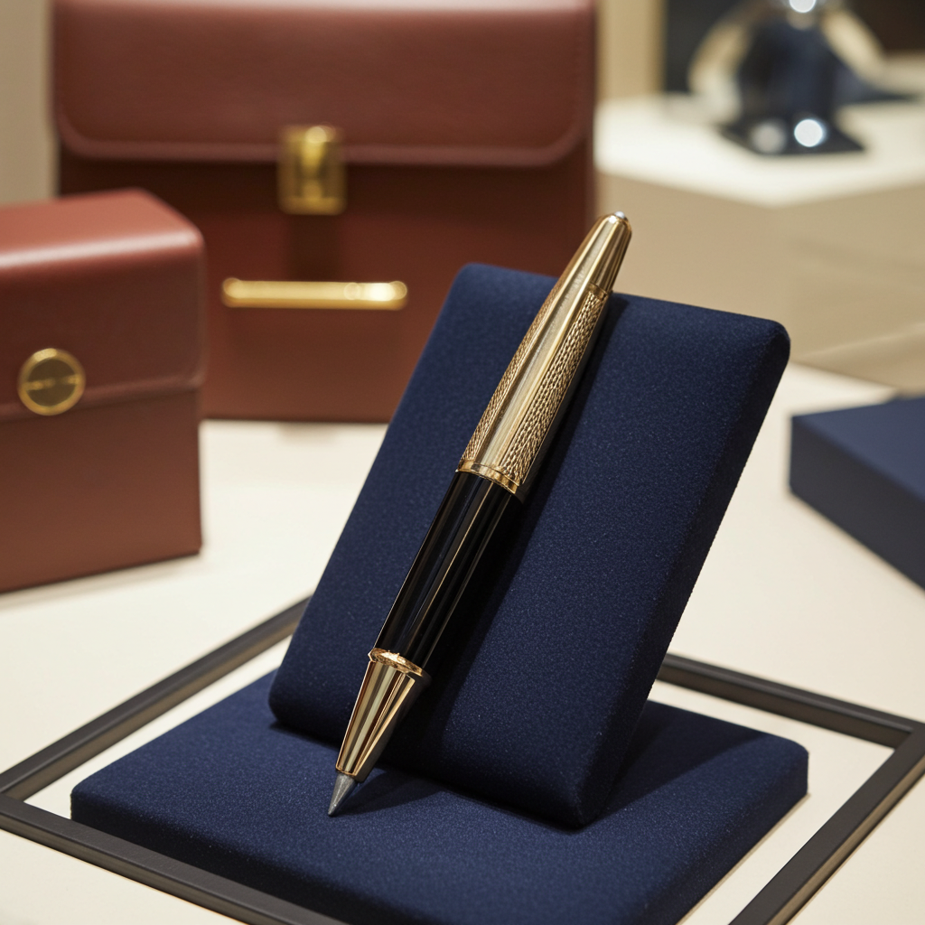 PENNA MONTBLANC  PLACCATO ORO MEISTERSTÜCK